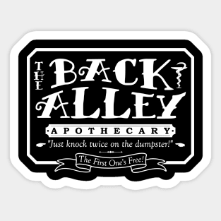 Back Alley Apothecary Sticker